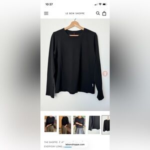 Le Bon Shoppe everyday long sleeve tee